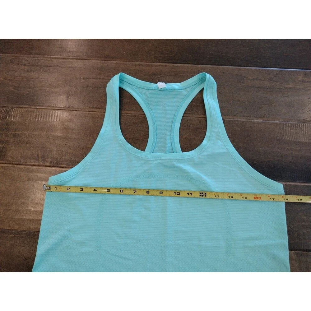 LULULEMON Women's EEUC Swiftly Tech mint green racerback tank top - 10